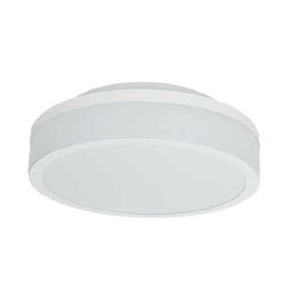 PLAFON SANTORINI SOBREPOR PARA 3 LAMPADAS E27 BRANCO REDONDO 36CM - MADRILUX