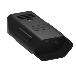 PLUG FEMEA 2 POLOS + TERRA 10A 250V PRETO - SOPRANO