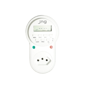 PROGRAMADOR HORARIO DIGITAL BIVOLT PARA TOMADA - JNG