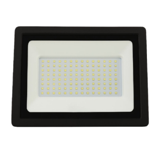 PROJETOR LED SLIM 150W BIVOLT LUZ BRANCA 6500K IP66 - BBAUER