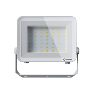 PROJETOR LED 50W BIVOLT LUZ AMARELA 3000K 4750LM COMP BRANCO IP65 - LEDVANCE