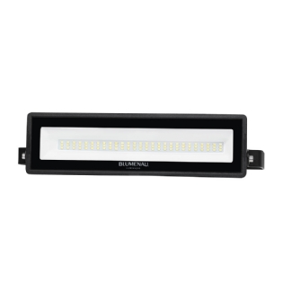 PROJETOR LED 50W BIVOLT LUZ BRANCA 6500K 5000LM IP66 RT PRETO MODULAR - BLUMENAU
