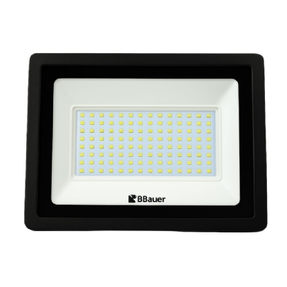 Projetor Led Slim 200W Bivolt Luz Branca IP66 16000 Lumens - BBauer