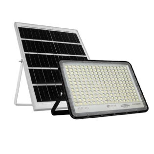 PROJETOR SOLAR LED 200W BIVOLT LUZ BRANCA 6500K 3000LM IP66 - BLUMENAU