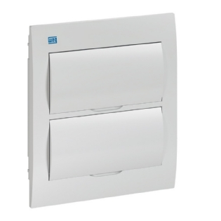 QUADRO EMBUTIR PARA 24 DISJUNTORES DIN PVC PORTA BRANCO - WEG