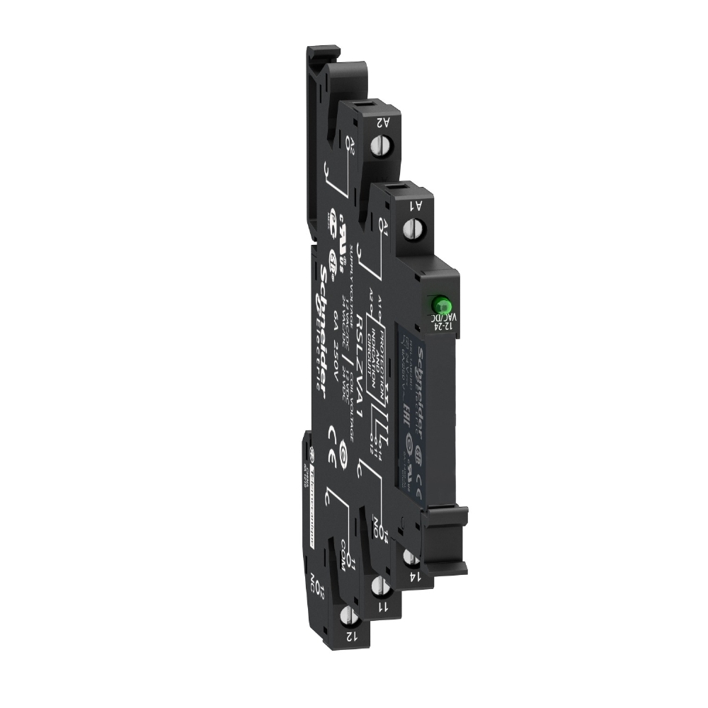 RELE INTERFACE SLIM 6A 1NAF 24VCC/CA - SCHNEIDER