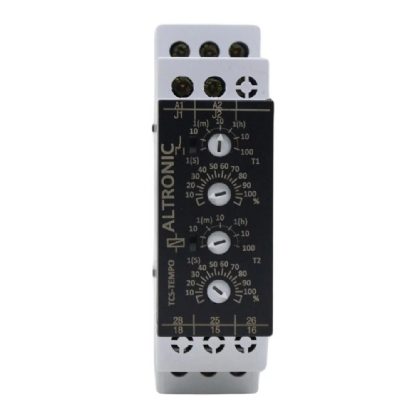 RELE TEMPO CICLICO MULTI TCS01-03MM 24-240VCA/VCC - ALTRONIC