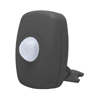 SENSOR PRESENCA 180G SOBREPOR PAREDE FOTOCELULA MICROCONTROLADOR PRETO - QUALITRONIX