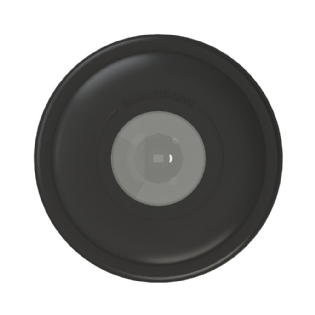 SENSOR PRESENCA 360G SOBREPOR/EMBUTIR TETO FOTOCELULA MICROCONTROLADOR PRETO - QUALITRONIX