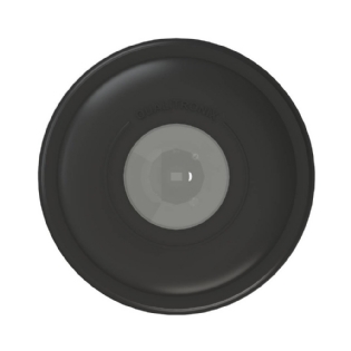 SENSOR PRESENCA 360G SOBREPOR/EMBUTIR TETO MICROCONTROLADOR PRETO - QUALITRONIX