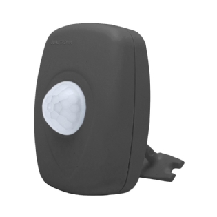 SENSOR PRESENCA 360G SOBREPOR TETO COM FOTOCELULA MICROCONTROLADOR PRETO - QUALITRONIX