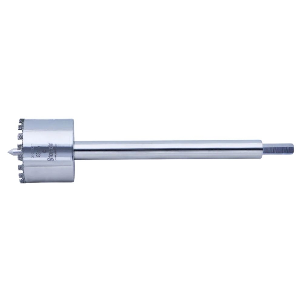 SERRA COPO DIAMANTADA 53MM 2.3/32 COM HASTE 150MM - STARRET
