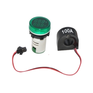 SINALEIRO LED PLAST MONOBLOCO VOLT/AMPER 220V VERDE - JNG