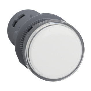 SINALEIRO PLAST MONOBLOCO 110VCA/CC 22MM BRANCO - SCHNEIDER