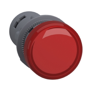 SINALEIRO PLAST MONOBLOCO 220V 22MM VERMELHO - SCHNEIDER