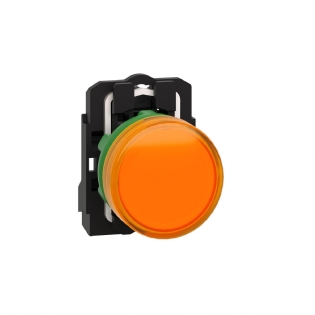 SINALEIRO PLASTICO LED 127VCA 22MM LARANJA - SCHNEIDER