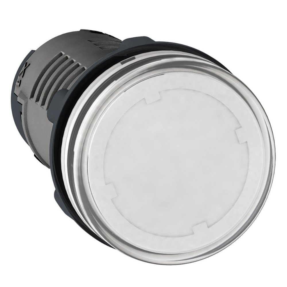 SINALEIRO PLASTICO MONOBLOCO 224V CC0V 22MM BRANCO - SCHNEIDER