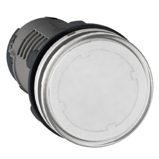 SINALEIRO PLASTICO MONOBLOCO 224V CC0V 22MM BRANCO - SCHNEIDER