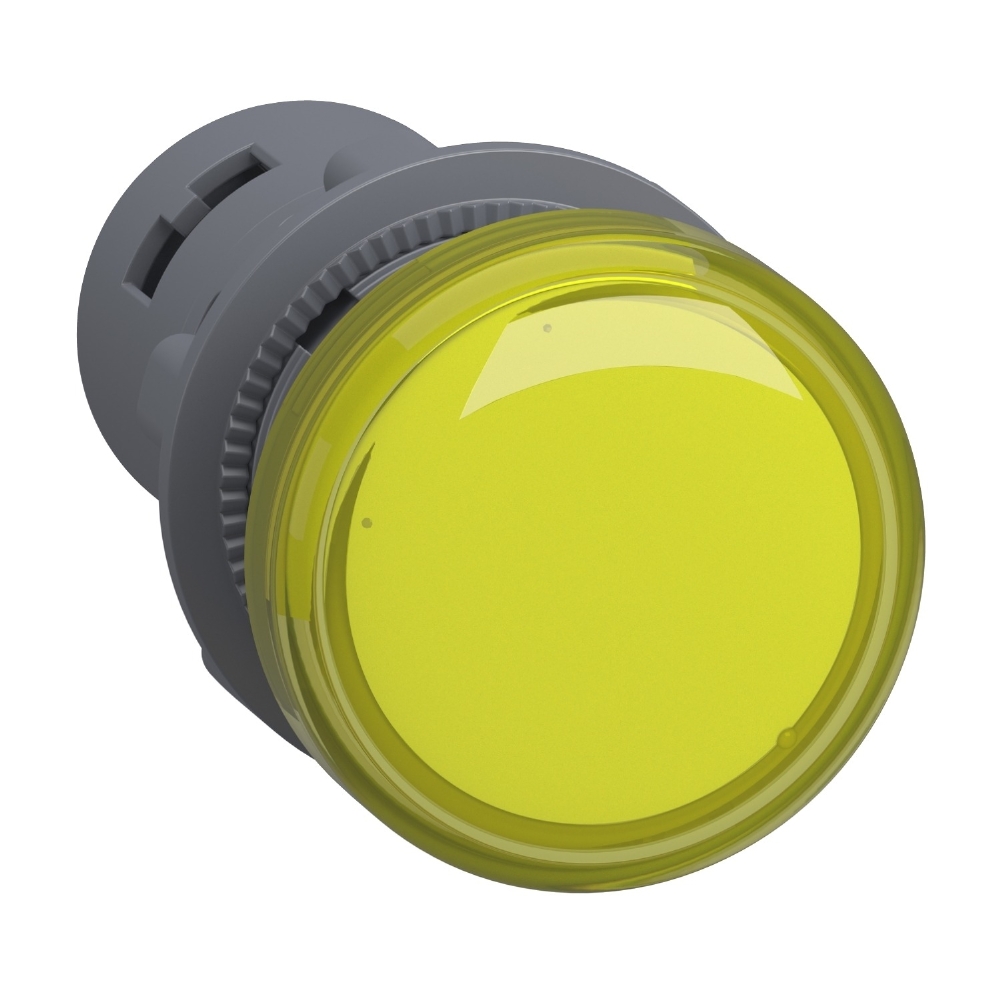 SINALIZADOR PLASTICO 22MM AMARELO 220VCA - SCHNEIDER
