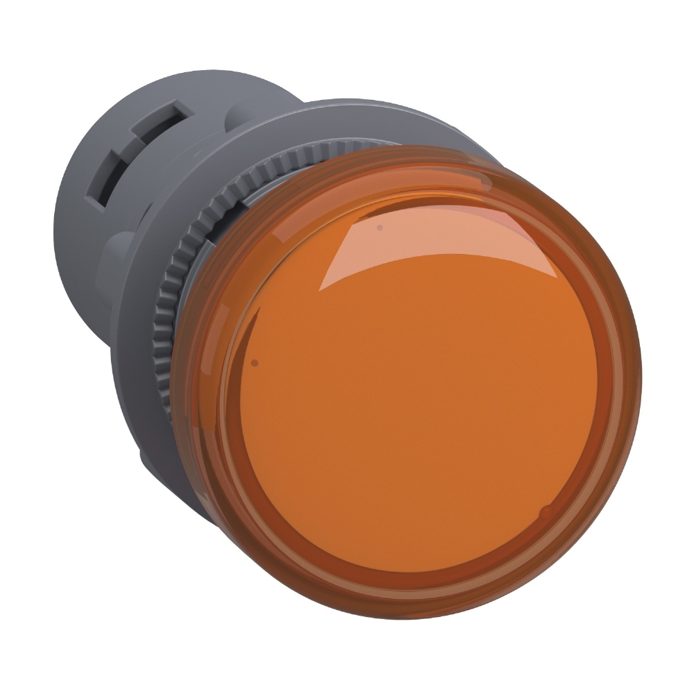 SINALIZADOR PLASTICO AMARELO 22MM MONOBLOCO 220V - SCHNEIDER