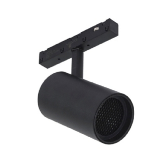 SPOT FOCO MAG DIRECIONAVEL PRETO 12W 2700K - GAYA