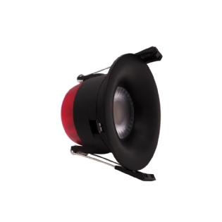 SPOT LED EMBUTIR 8W BIVOLT 2700/3000/4000/6500K 640LM PRETO 55G IP65 - GAYA