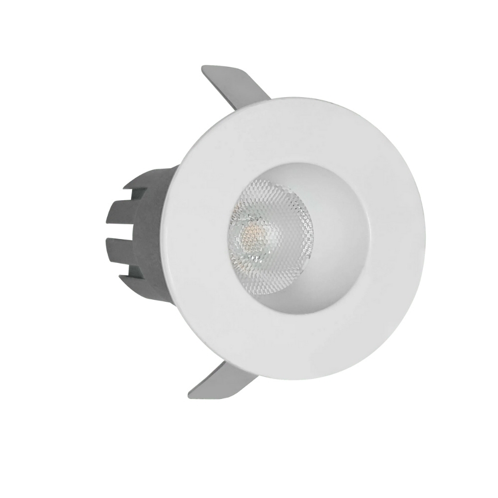SPOT LED EMBUTIR COMFORT LITE 3W BIVOLT LUZ AMARELA 2700K BRANCO 60G IP20 - GAYA