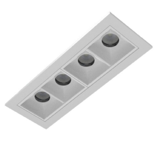 SPOT LED EMBUTIR ECO 10W BIVOLT LUZ NEUTRA 4000K 1080LM BRANCO 20G IP40 - INTERLIGHT