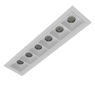 SPOT LED EMBUTIR ECO 13W BIVOLT LUZ NEUTRA 3000K 1170LM BRANCO 20G IP40 - INTERLIGHT