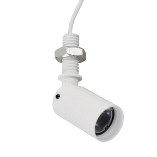 SPOT LED MINI LEYA 1W 24V LUZ AMARELA 2700K 90LM REDONDO BRANCO COM 2 PECAS - GAYA