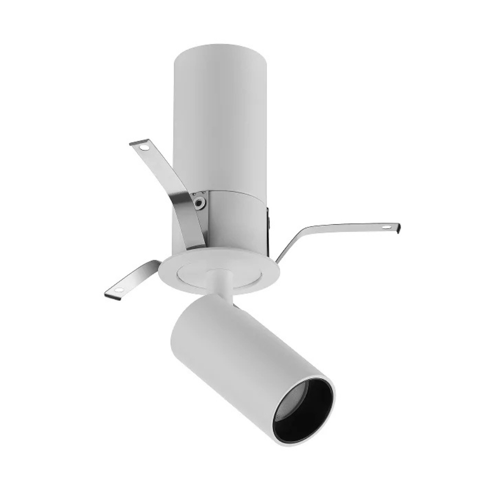 SPOT LED STIK 3W BIVOLT LUZ AMARELA 2700K 270LM BRANCO DIRECIONAVEL RETR IP20 - GAYA