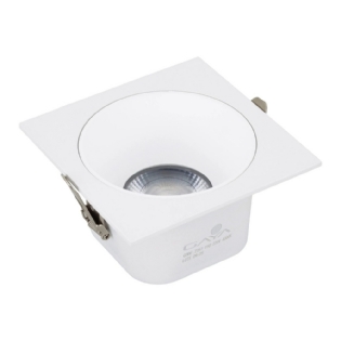 SPOT MIRA EMBUTIR 18W BIVOLT 3000K 1800LM QUADRADO IP20 - GAYA