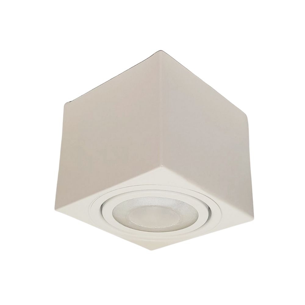 SPOT SOBREPOR PARA 1 LAMPADA PAR16 BM QUADRADO - GOLIGHT