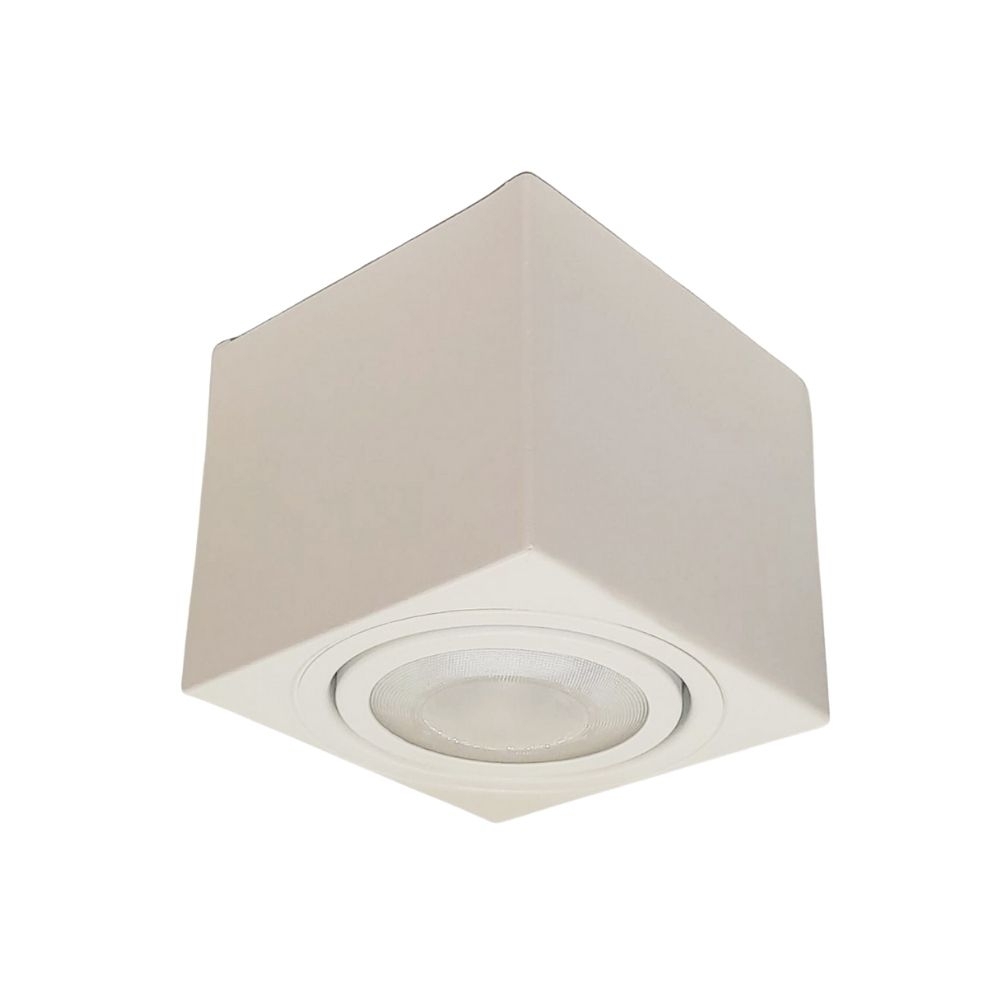 SPOT SOBREPOR PARA 1 LAMPADA PAR20 BM QUADRADO - GOLIGHT