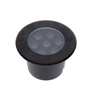 SPOT SOLO LED EMBUTIR 7W BIVOLT LUZ AMARELA 3000K 560LM PRETO ANTIOFUSCANTE IP67 - GAYA