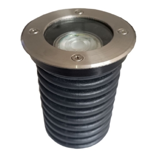 SPOT SOLO PARA 1 LAMPADA DICROICA MR16 INOX - FM LUSTRES