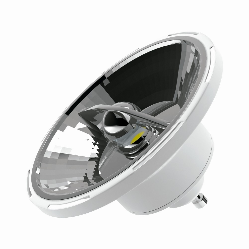 SUPER LED AR111 12W BIVOLT 2700K GU10 640 LUMENS - LUMINATTI