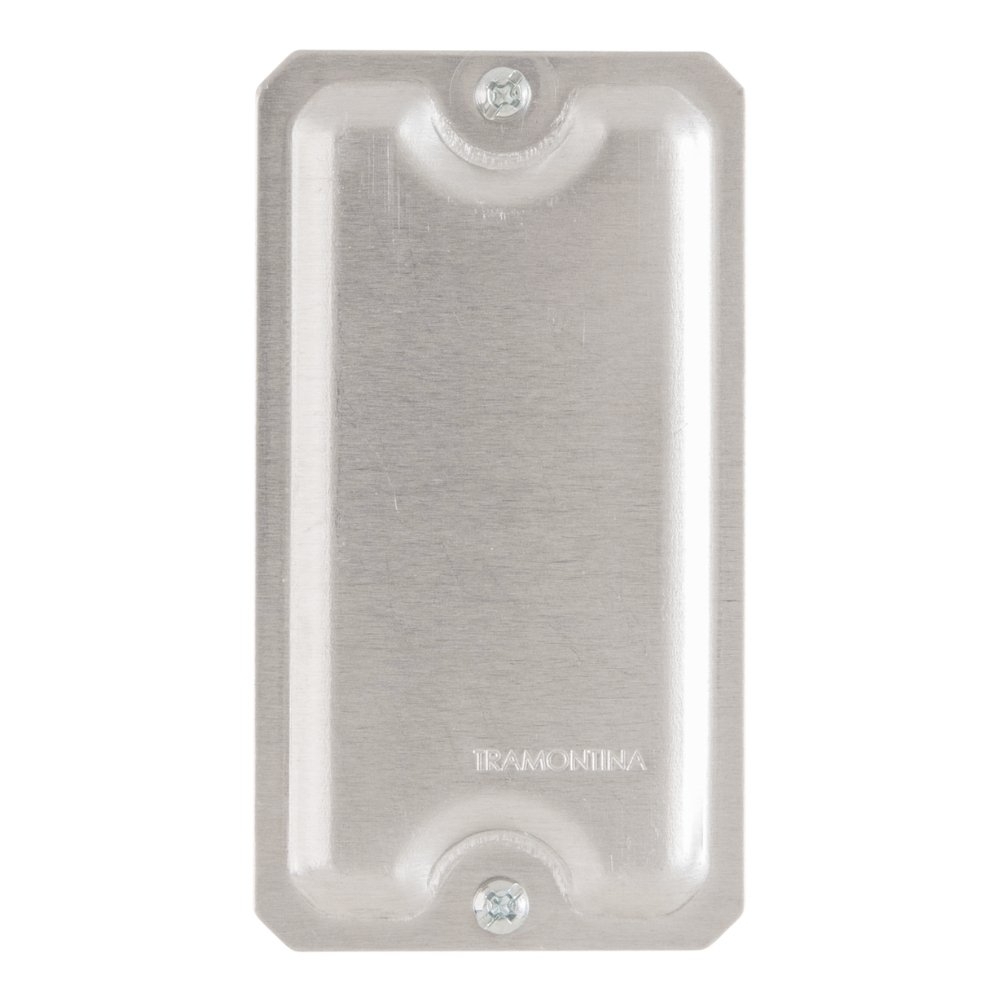 TAMPA CEGA PARA CONDULETE ALUMINIO 1/2 - 3/4 POLEGADA - TRAMONTINA