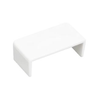 TAMPA EXTREMIDADE 20X10MM BRANCO PARA CANALETA CONDUTECK - STECK