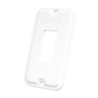 TAMPA PARA 1 INTERRUPTOR 3/4 BRANCO TPG-01 - WETZEL