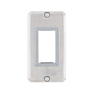 TAMPA PARA CONDULETE ALUMINIO 1/2 - 3/4 POLEGADA PARA1 POSTO VERTICAL - TRAMONTINA