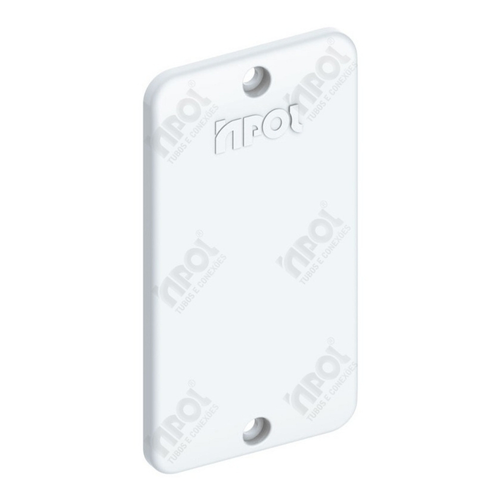 TAMPA PARA CONDULETE PVC 1/2X3/4 CEGA BRANCO - INPOL