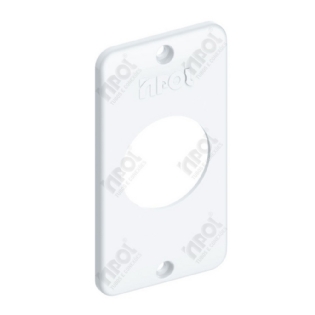 TAMPA PARA CONDULETE PVC 1/2X3/4 PARA 1 TOMADA RED BRANCO - INPOL