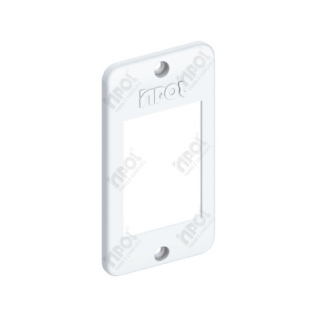 TAMPA PARA CONDULETE PVC 1/2X3/4 PARA 3 INTERRUPTORES HORIZONTAL BRANCO - INPOL