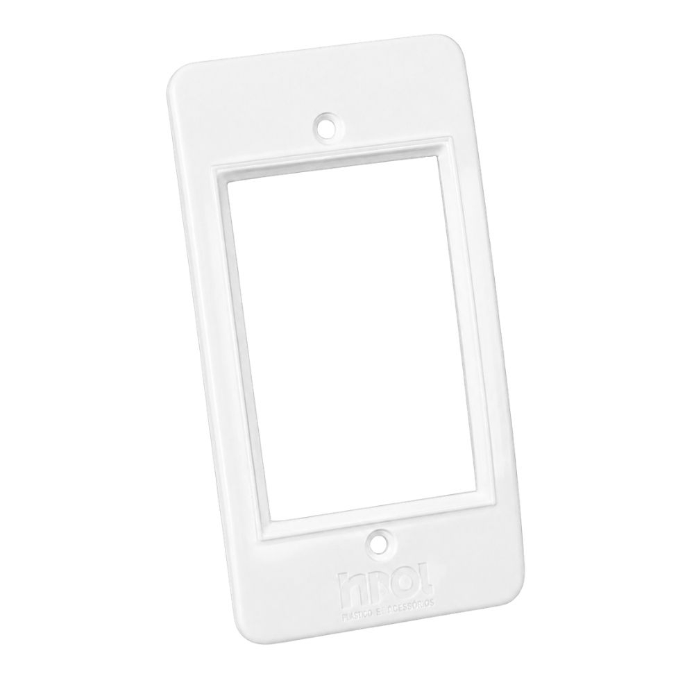 TAMPA PARA CONDULETE PVC 1 PARA 3 POSTOS BRANCO LIZ - INPOL