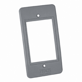 TAMPA PARA CONDULETE PVC 1 PARA 3 POSTOS CINZA LIZ - INPOL