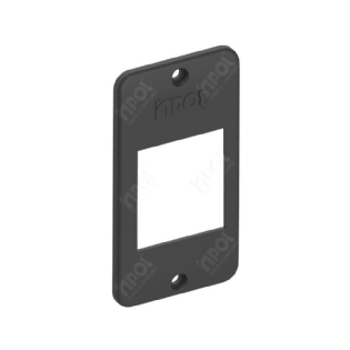 TAMPA PARA CONDULETE PVC 2 TECLAS 3/4 PRETO - INPOL