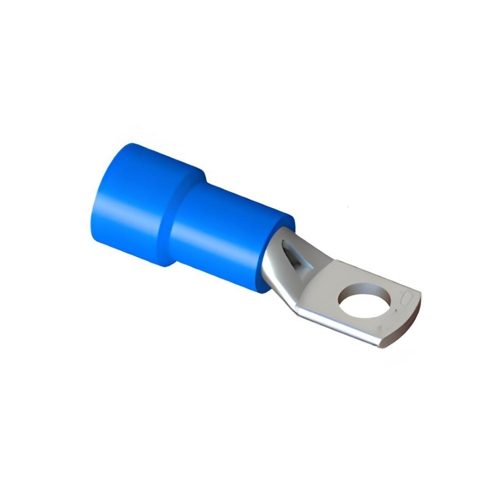 TERMINAL PRE-ISOL OLHAL 16MM AZUL COM 10 PECAS - INTELLI