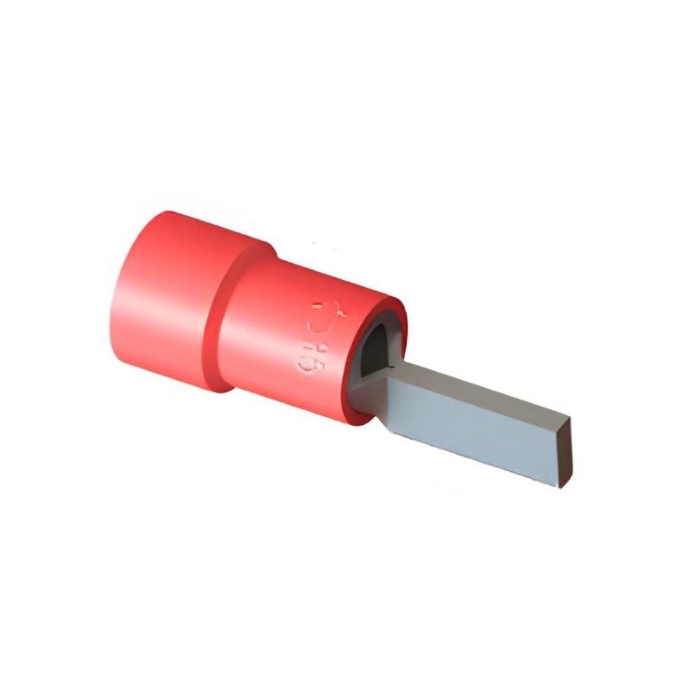 TERMINAL PRE-ISOL PINO 10MM VERMELHO COM 20 PECAS - INTELLI