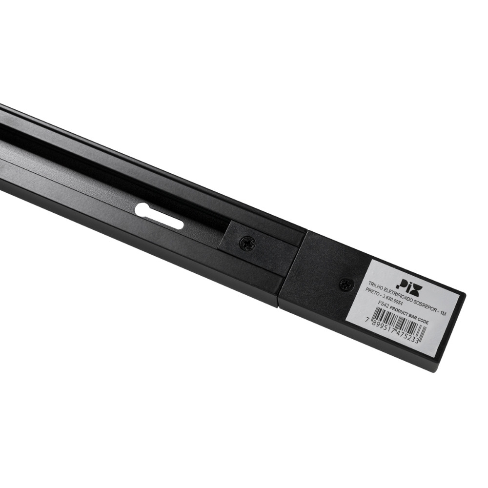 TRILHO SOBREPOR PRETO 1,5 METRO - PIX